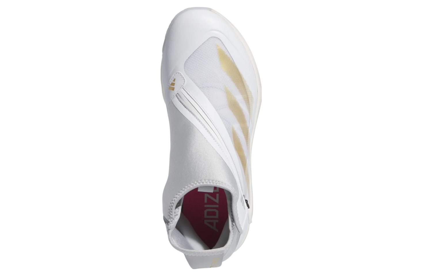 Adidas Adizero Impact+ Turf Baseball Cloud White / Gold Metallic - Sep ...