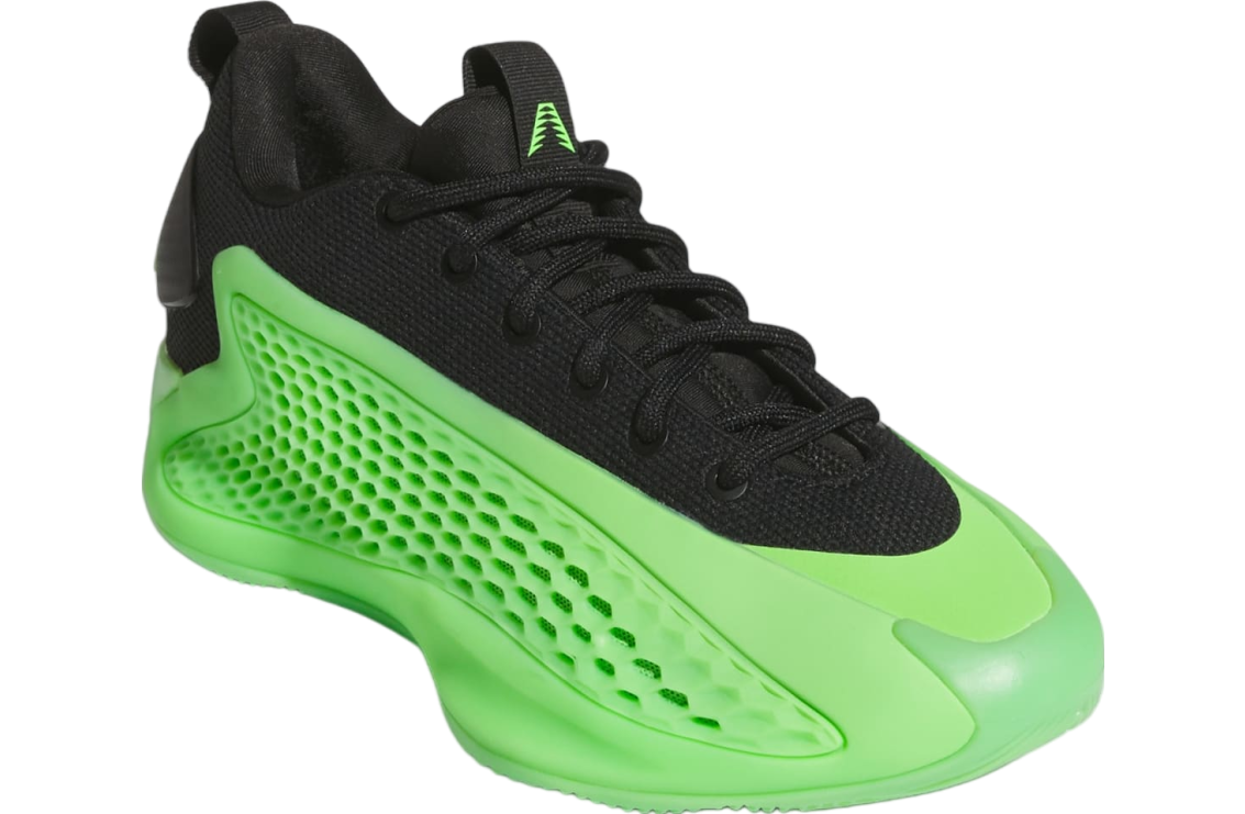 Adidas Anthony Edwards 1 Low GS Lucid Lime / Aurora Ink