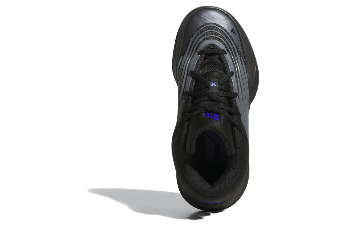 Adidas Dame X GS Core Black / Iron Metallic | KicksOnFire