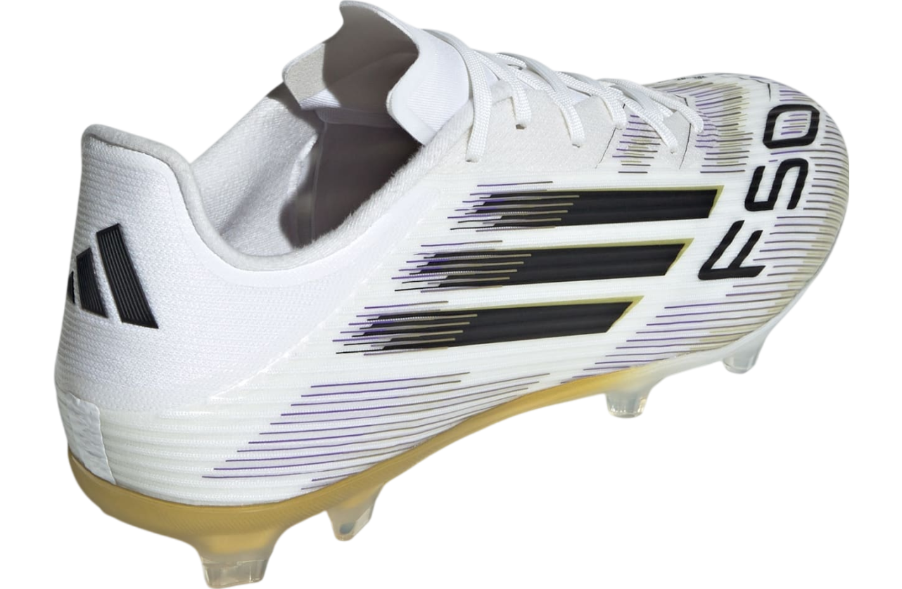 Adidas F50 League FG/MG Cloud White / Core Black / Gold 