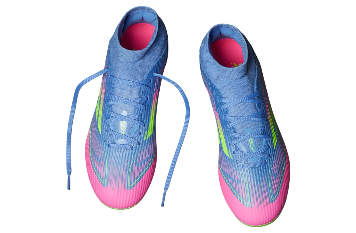 Adidas F50 League Mid FG/MG WMNS Blue Fusion / Lucid Lemon