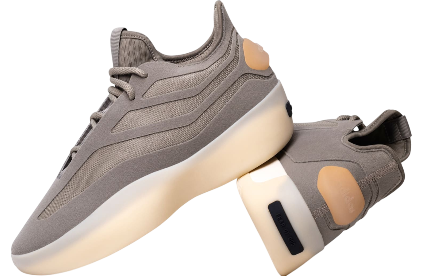 adidas Fear of God Athletics II Basketball Putty Beige Gray 9 Sneakers JS0980 Fear of God x adidas  main image 3