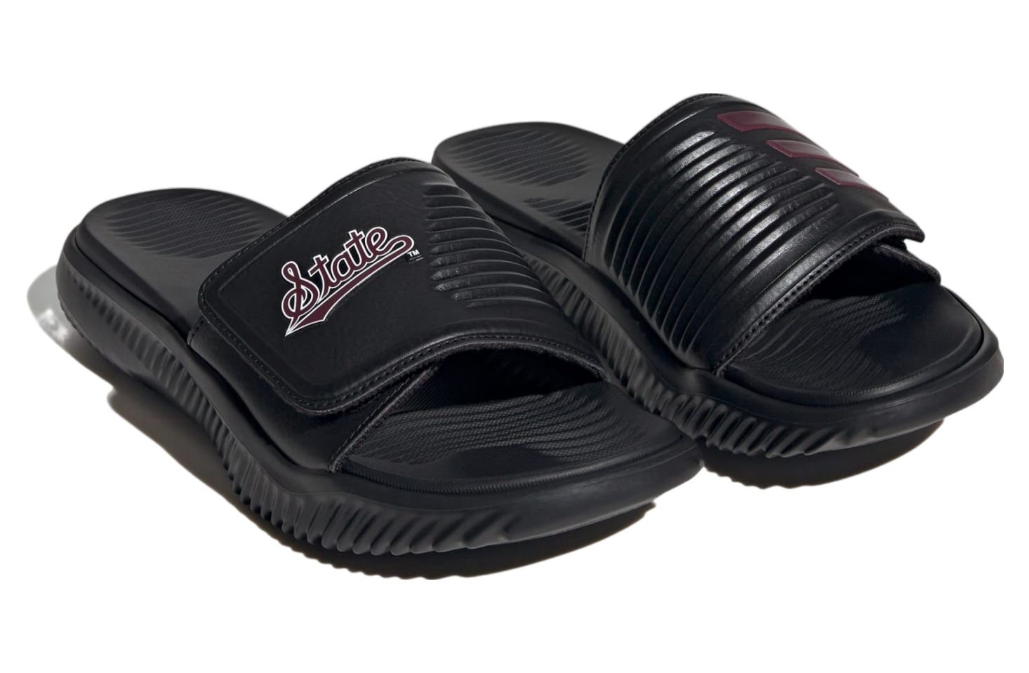 Adidas Mississippi State Alphabounce Slide 2.0 WMNS Core Black / Team ...
