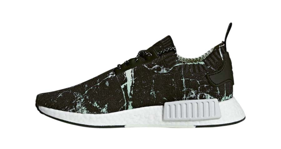 adidas NMD R1 Primeknit Green Marble