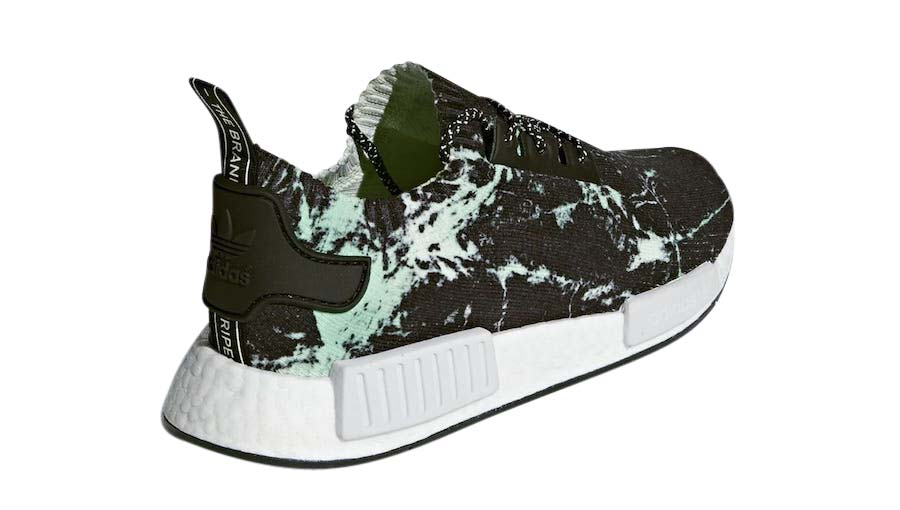 adidas NMD R1 Primeknit Green Marble