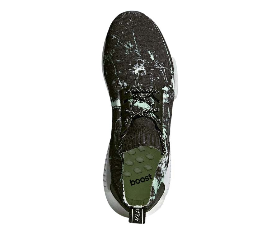 adidas NMD R1 Primeknit Green Marble