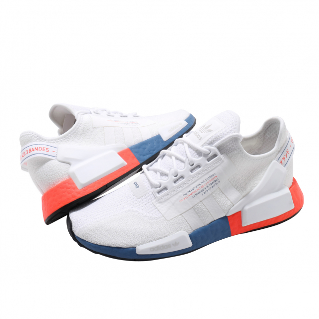adidas NMD R1 V2 Cloud White Glow Blue