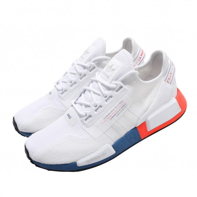 adidas NMD R1 V2 Cloud White Glow Blue