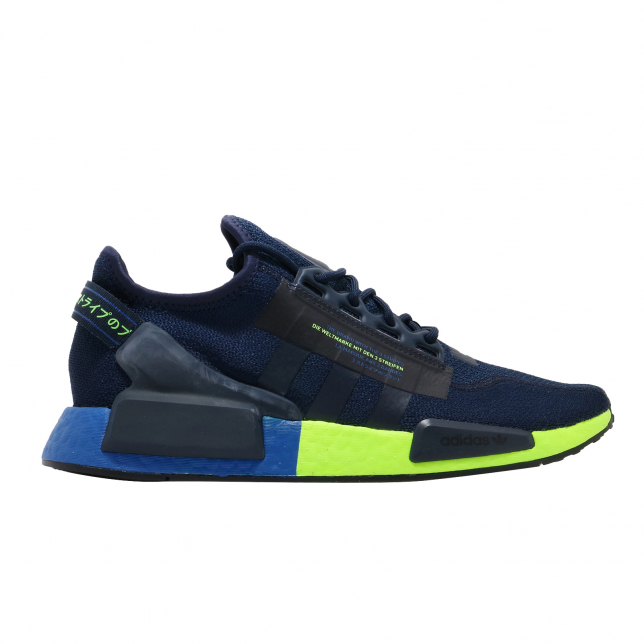 adidas NMD R1 V2 Collegiate Navy Signal Green