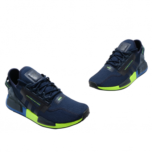adidas NMD R1 V2 Collegiate Navy Signal Green