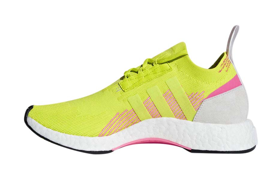 adidas NMD Racer Primeknit Semi Solar Yellow