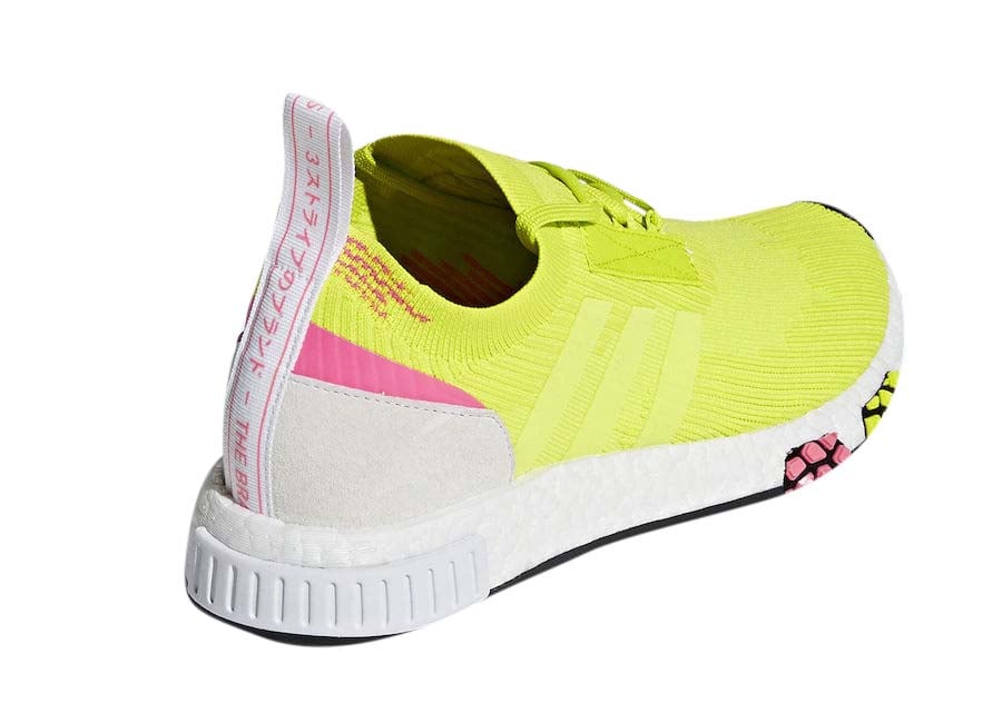 adidas NMD Racer Primeknit Semi Solar Yellow