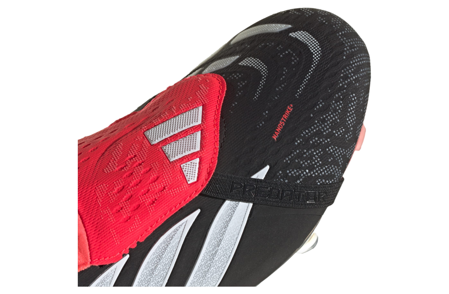 Js0375 Predator Adidas Predator Elite Fold-Over Tongue FG Core Black / Cloud White ...