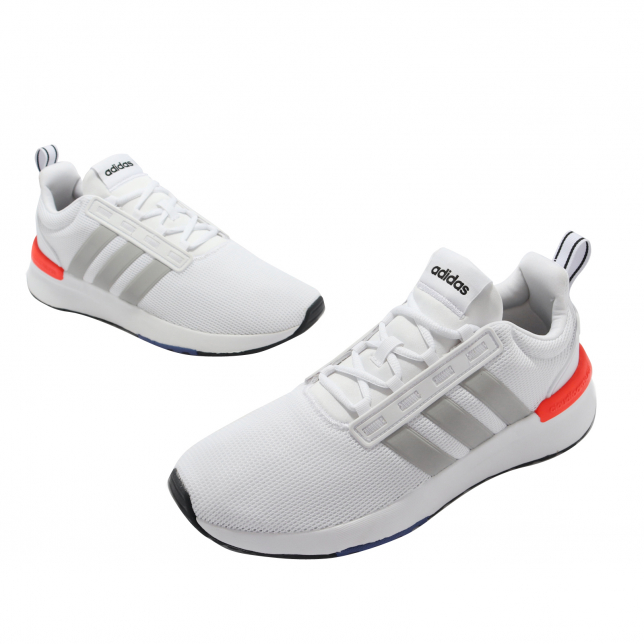 adidas Racer TR21 Cloud White Solar Red