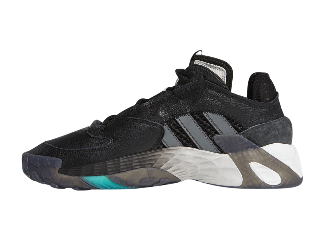 adidas Streetball Core Black Hi Res Aqua