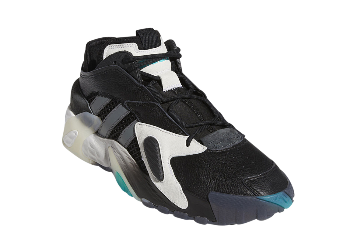 adidas Streetball Core Black Hi Res Aqua