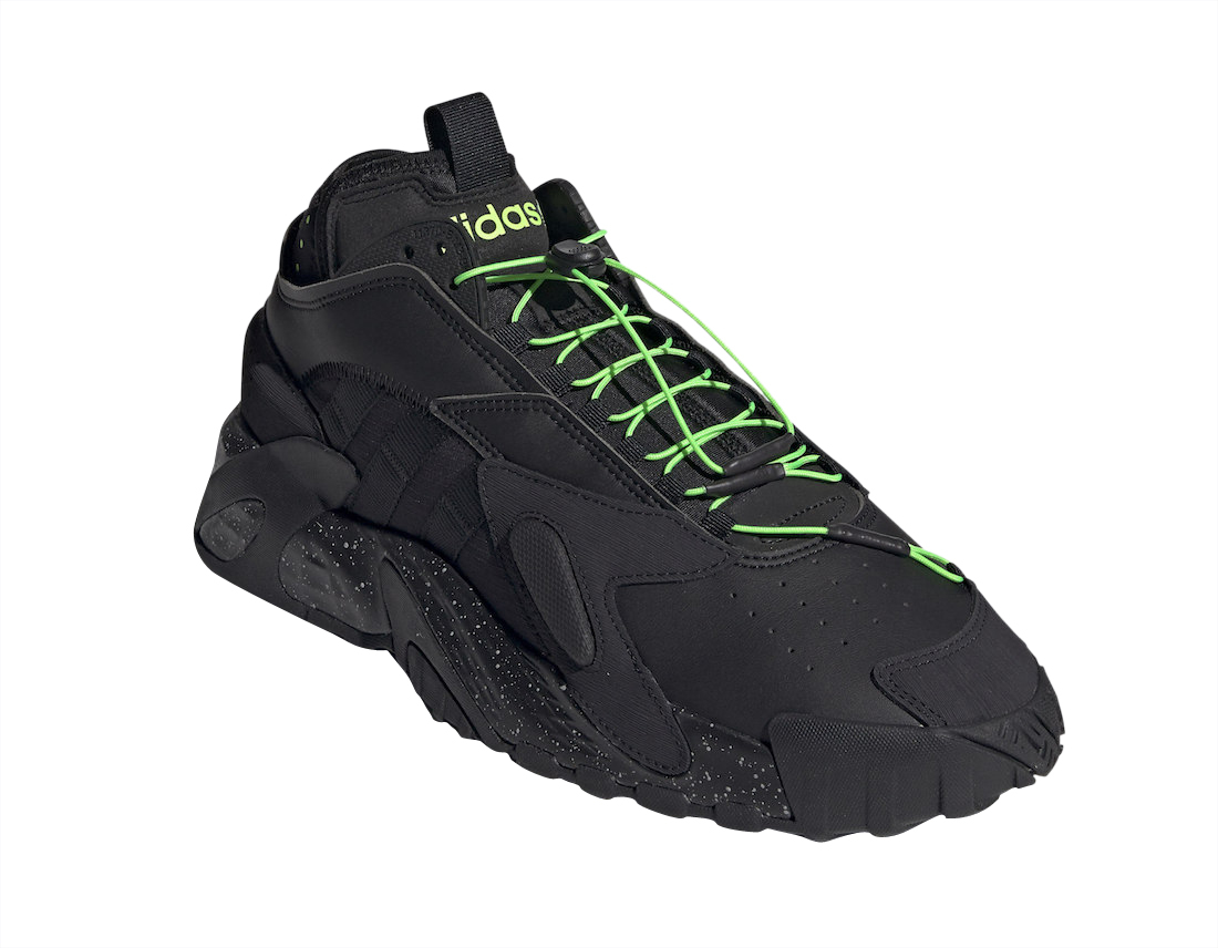 adidas Streetball Core Black Solar Green