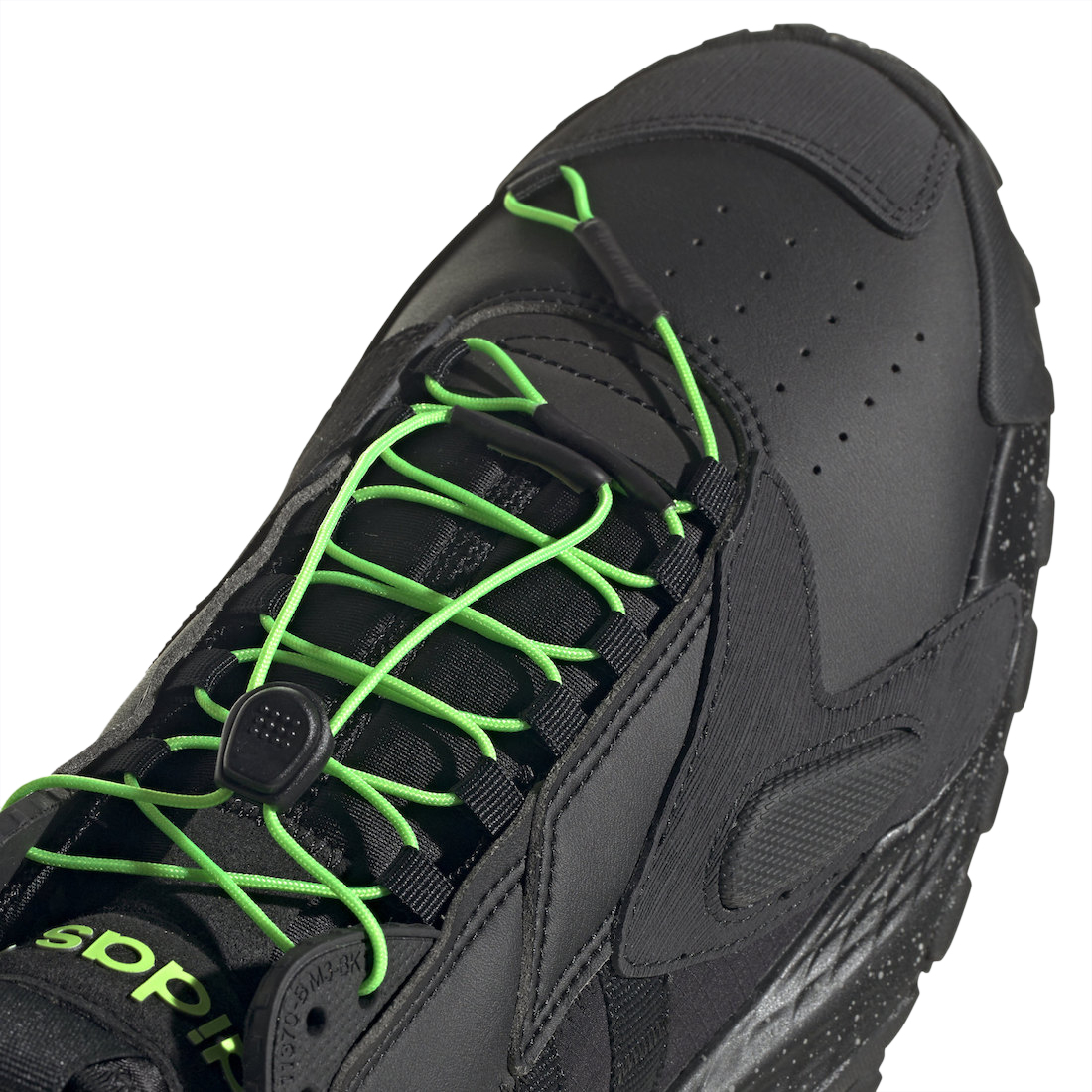 adidas Streetball Core Black Solar Green