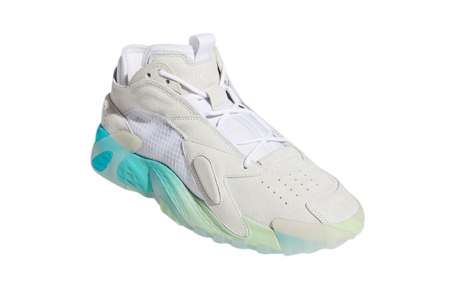 adidas Streetball White Glow Green Aqua