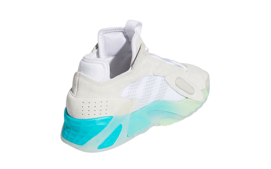 adidas Streetball White Glow Green Aqua