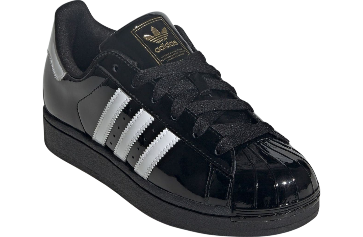 Adidas Superstar Black Patent Leather - Jun 2025 - JS4009 
