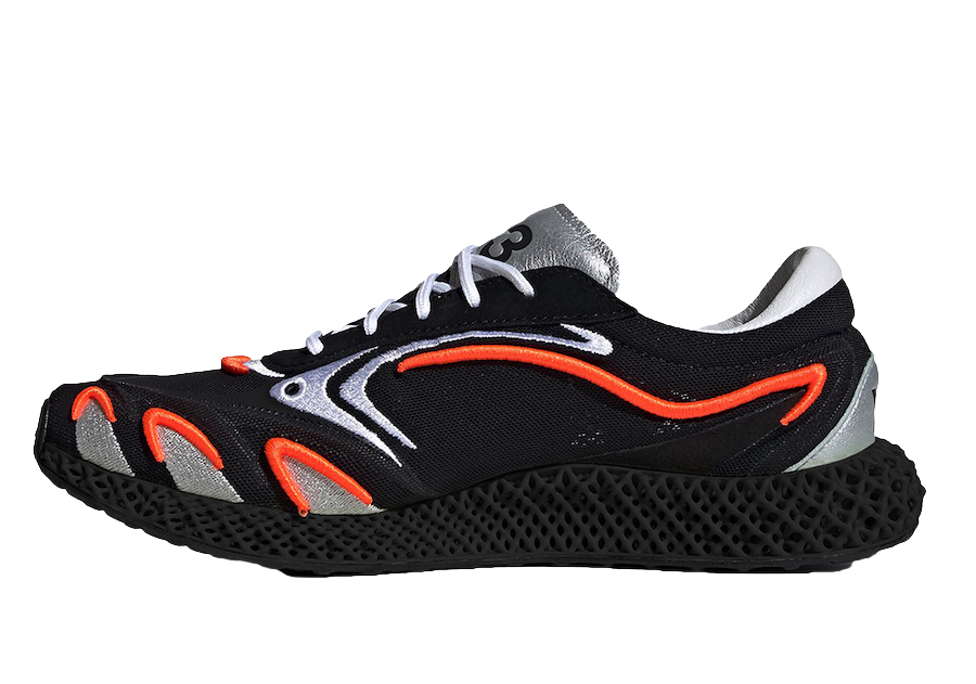 adidas Y-3 Runner 4D Black Orange