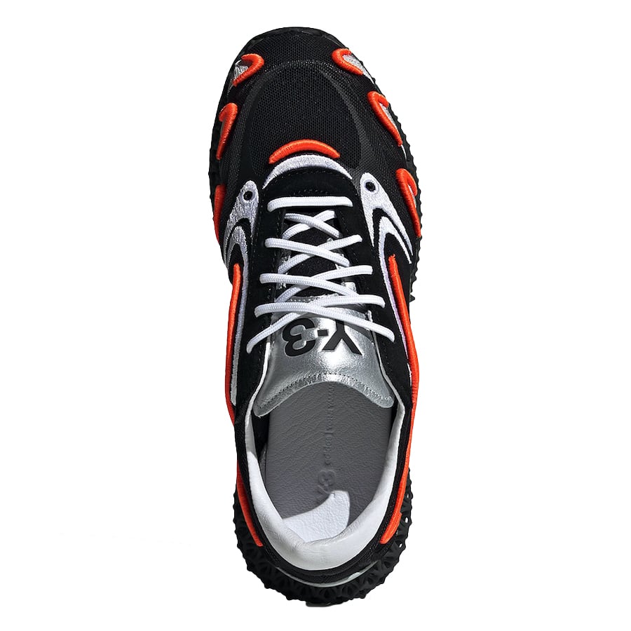adidas Y-3 Runner 4D Black Orange