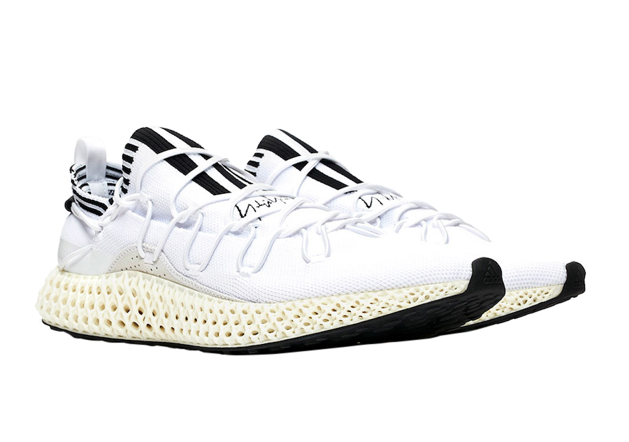 adidas Y-3 Runner 4D II White Black