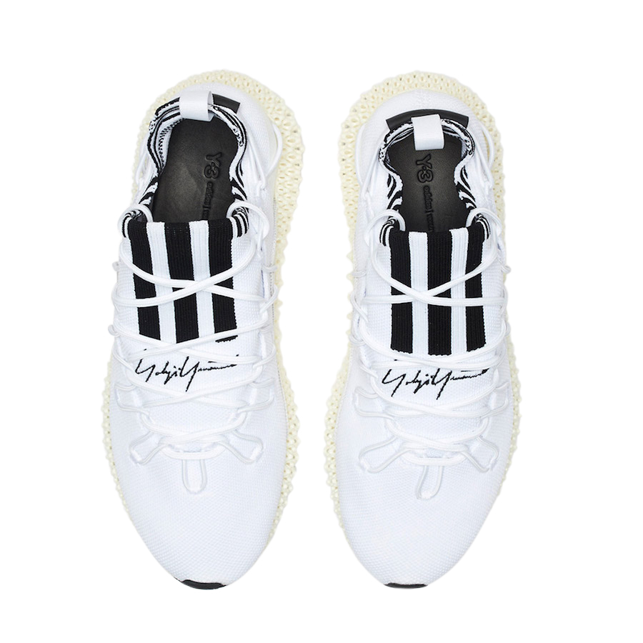 adidas Y-3 Runner 4D II White Black