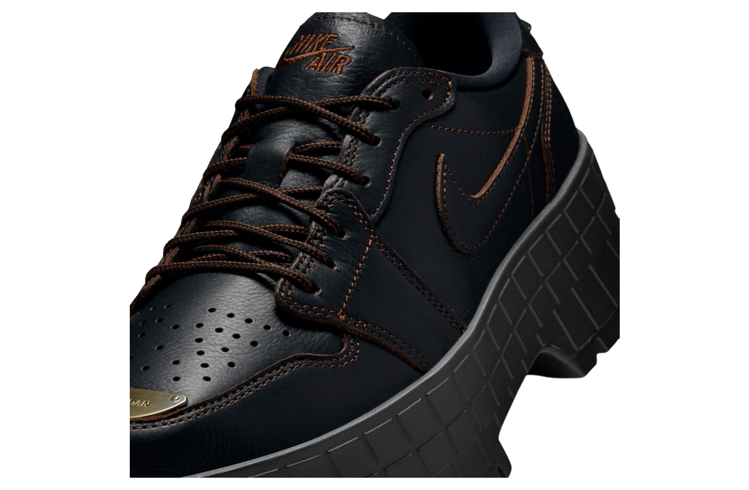Air Jordan 1 Brooklyn Low Black / Cacao Wow | Kixify
