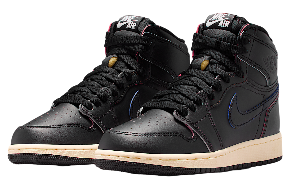 Air Jordan 1 High OG Black And Muslin GS Black / Muslin