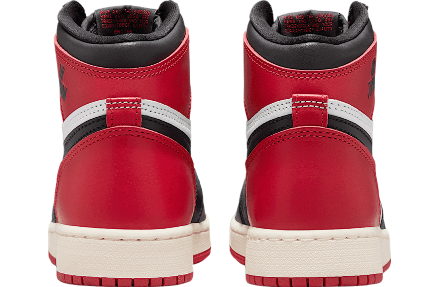 Air Jordan 1 High OG Black Toe GS White / Varsity Red