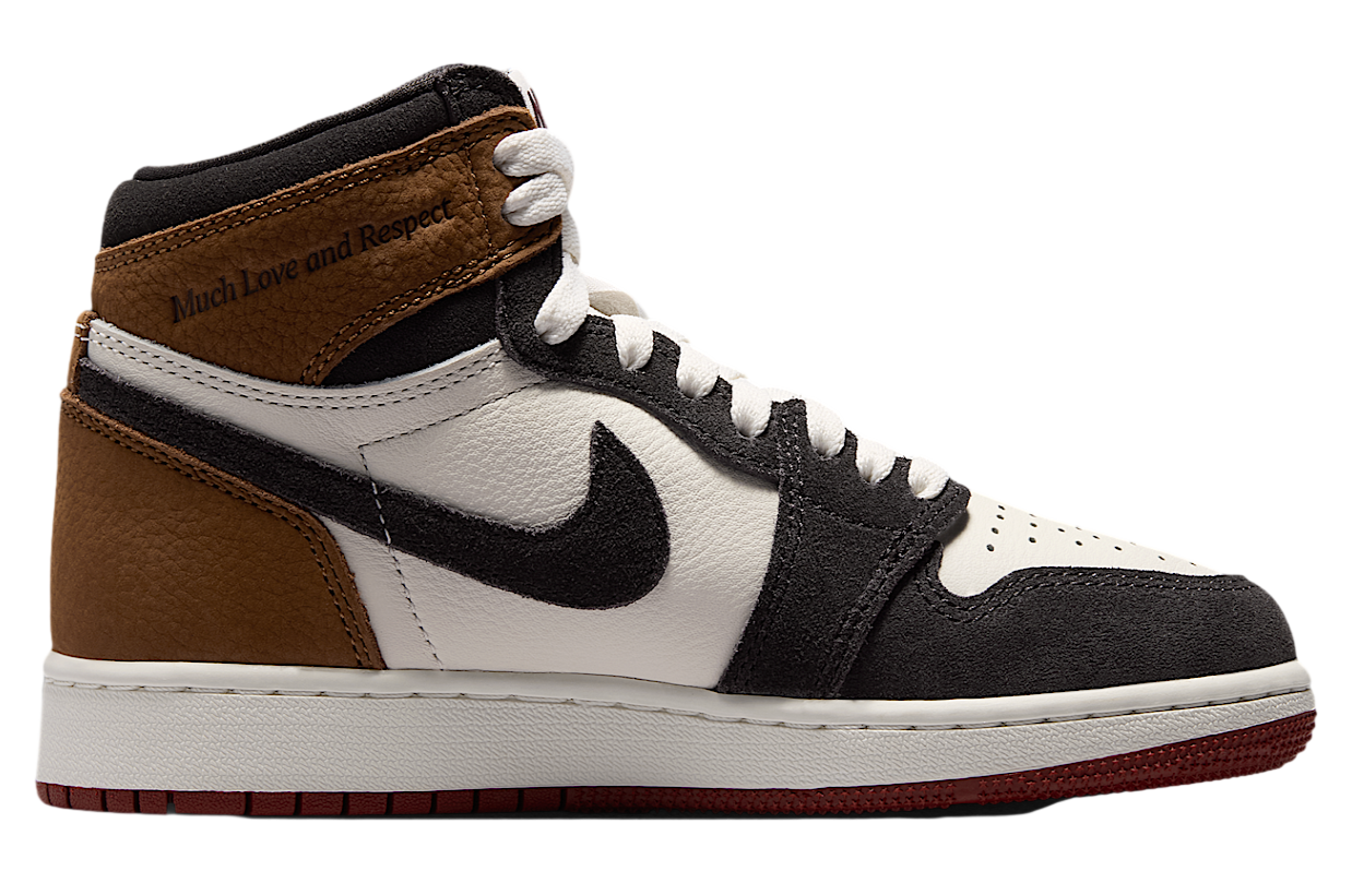 Air Jordan 1 High OG Love Letter GS Shadow Brown / Light British Tan