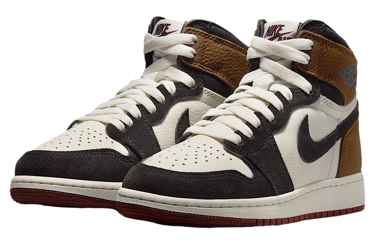 Air Jordan 1 High OG Love Letter GS Shadow Brown / Light British Tan