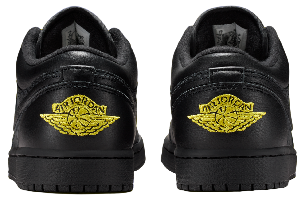 Air Jordan 1 Low Black / Anthracite - Oct 2025 - IM6568-010 