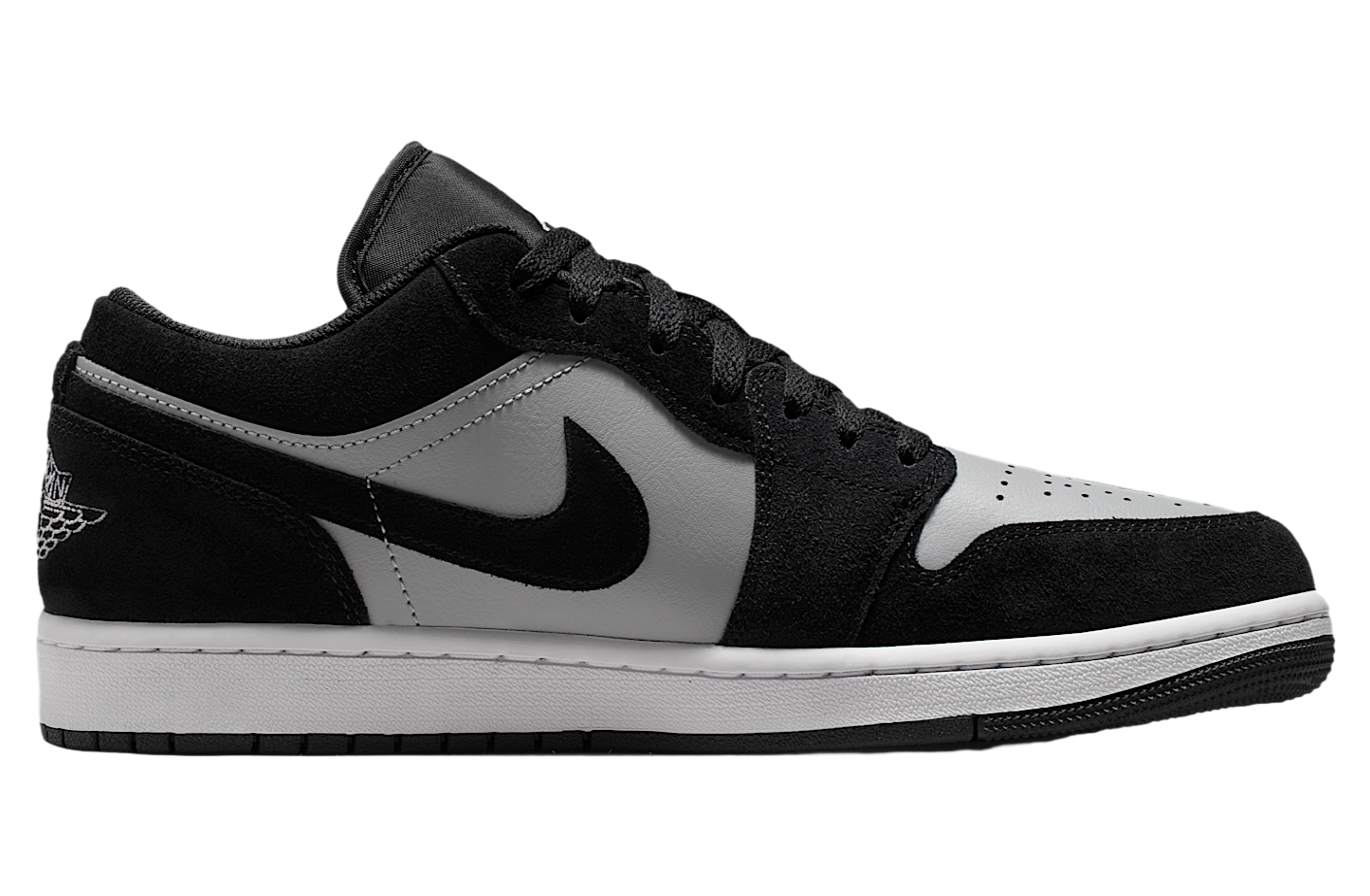 Air Jordan 1 Low Black / Light Smoke Grey