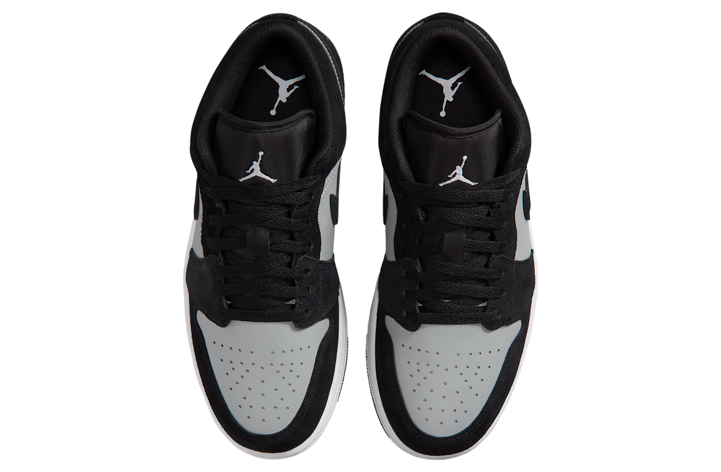 Air Jordan 1 Low Black / Light Smoke Grey