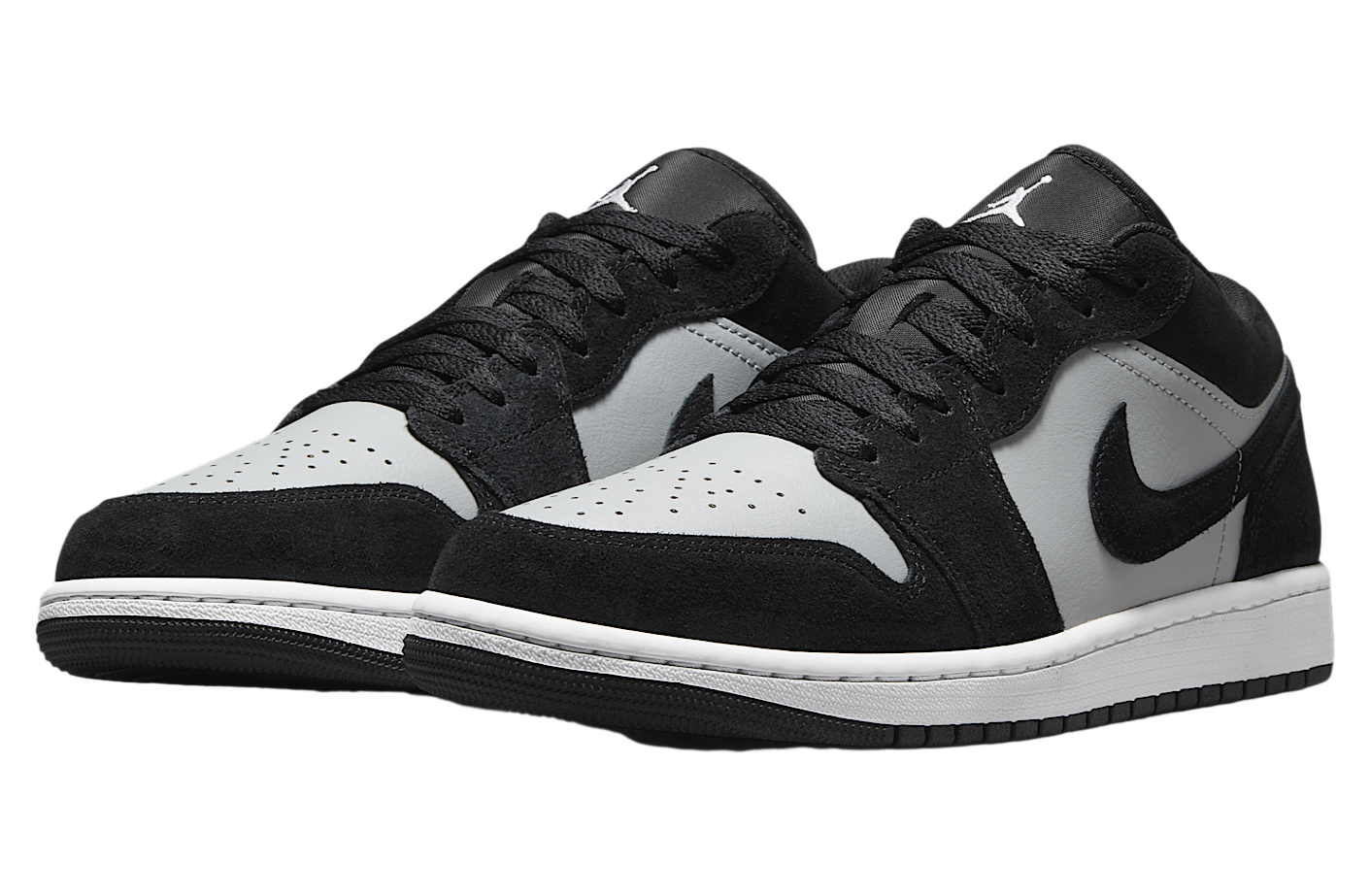 Air Jordan 1 Low Black / Light Smoke Grey