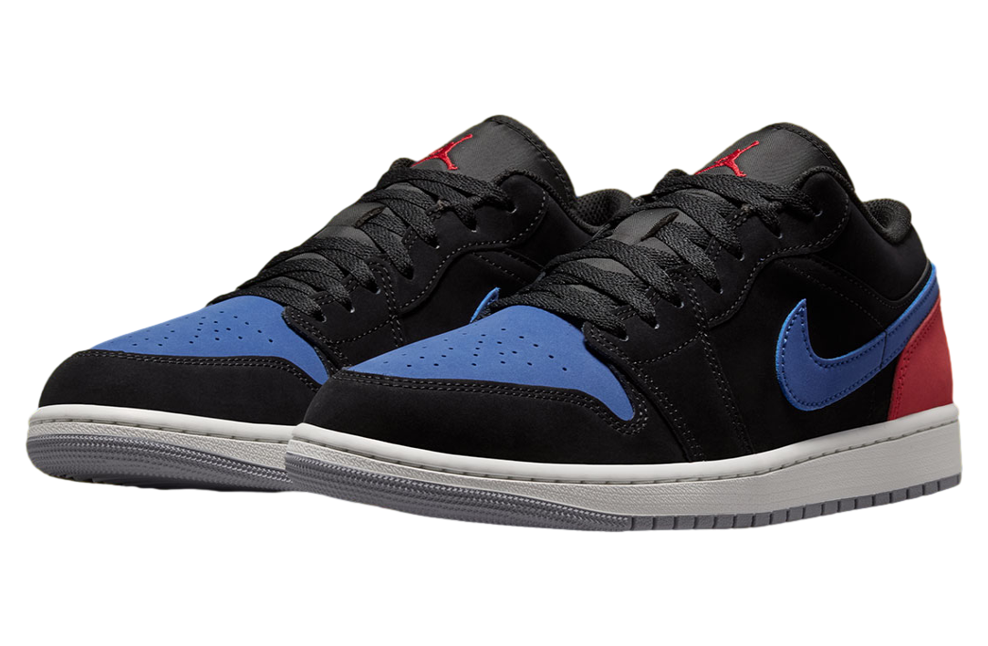 Air Jordan 1 Low Black / True Blue