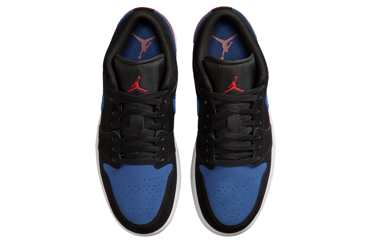 Air Jordan 1 Low Black / True Blue