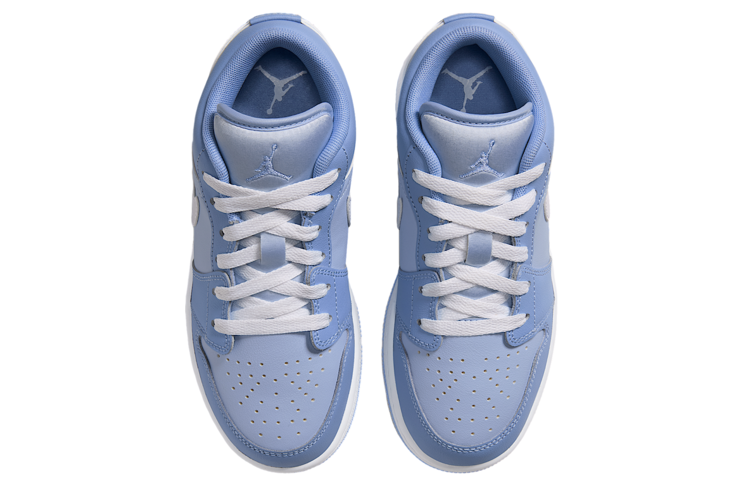 Air Jordan 1 Low GS Aluminum / White