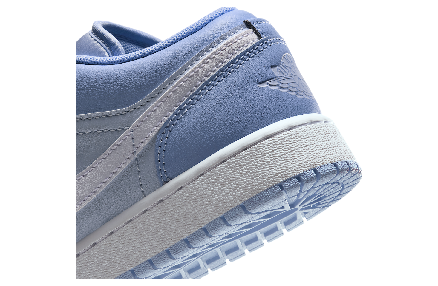 Air Jordan 1 Low GS Aluminum / White