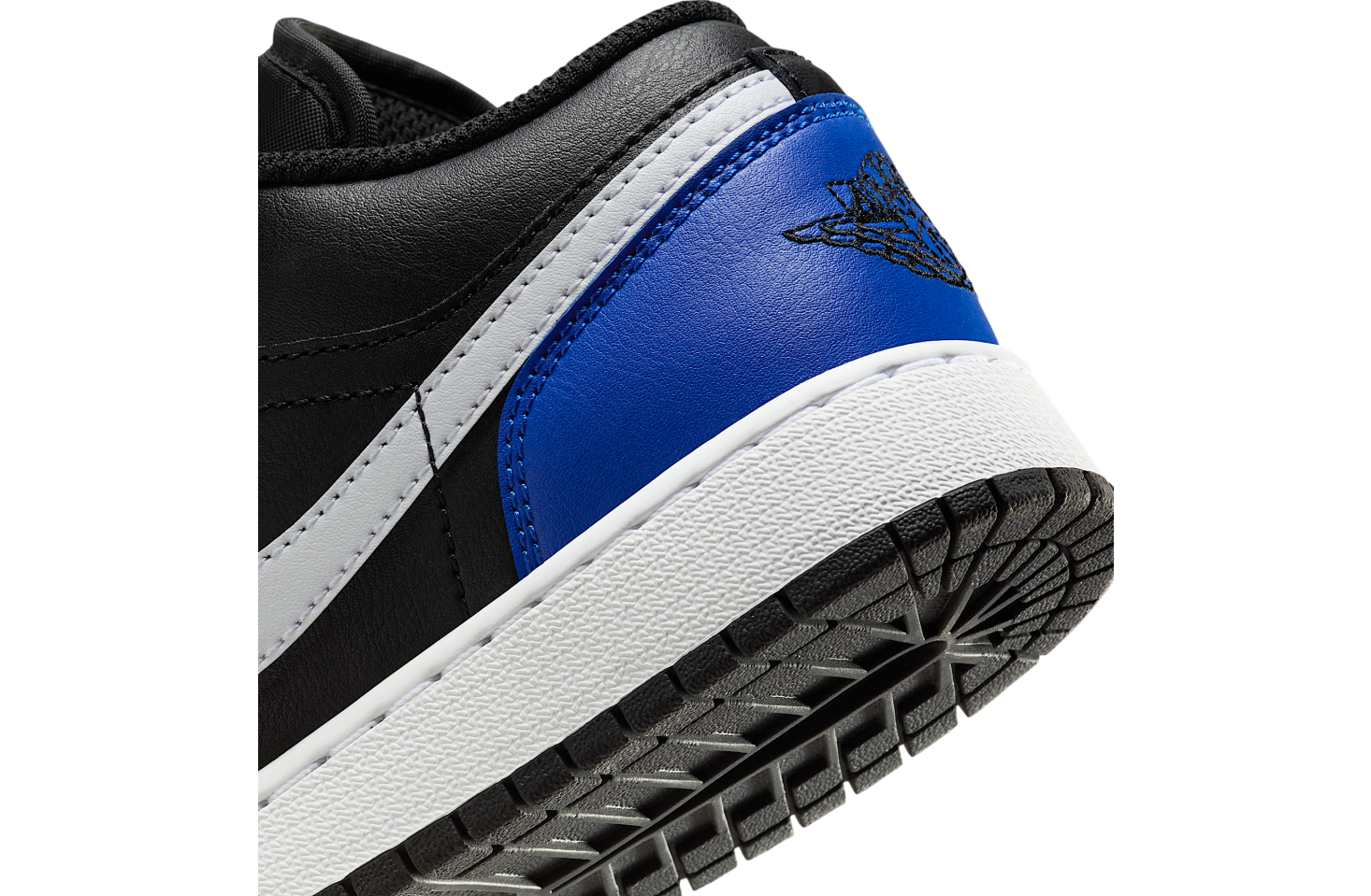 Air Jordan 1 Low GS Black / Game Royal - Nov 2024 - 553560-042 