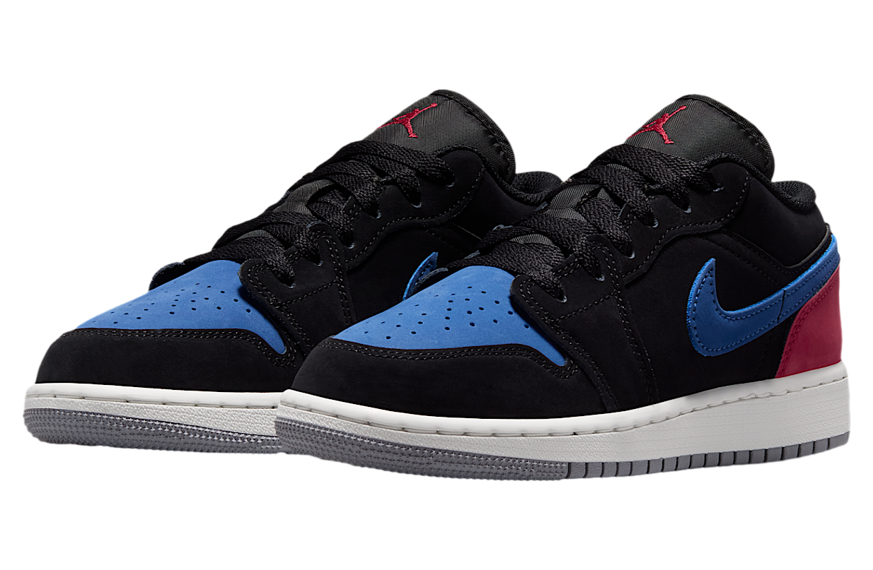 Air Jordan 1 Low GS Black / True Blue