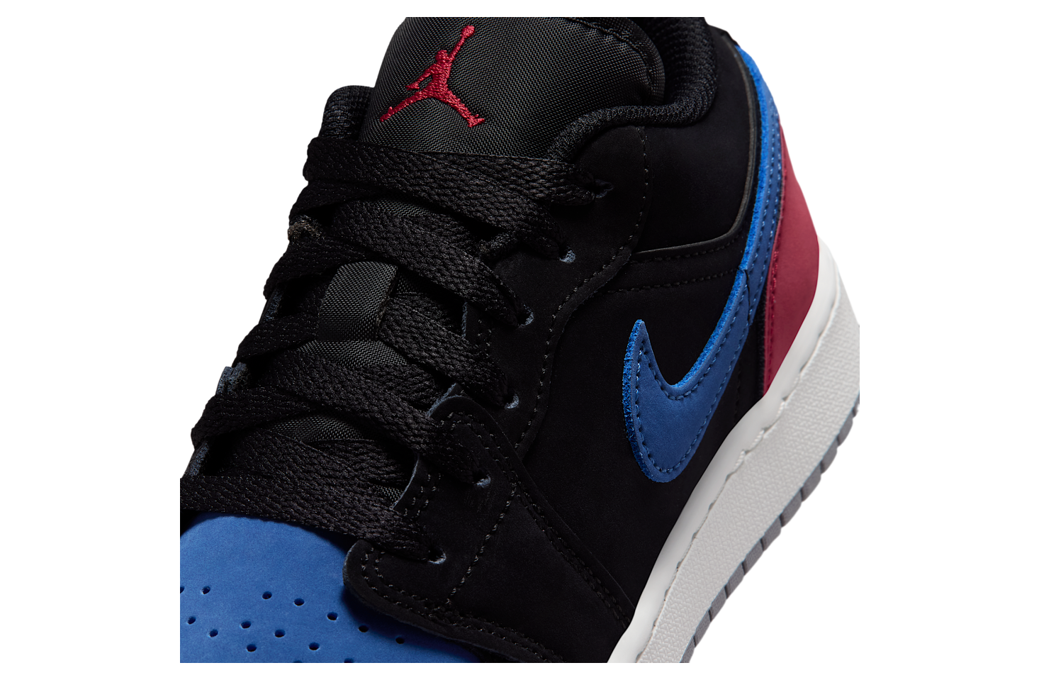 Air Jordan 1 Low GS Black / True Blue