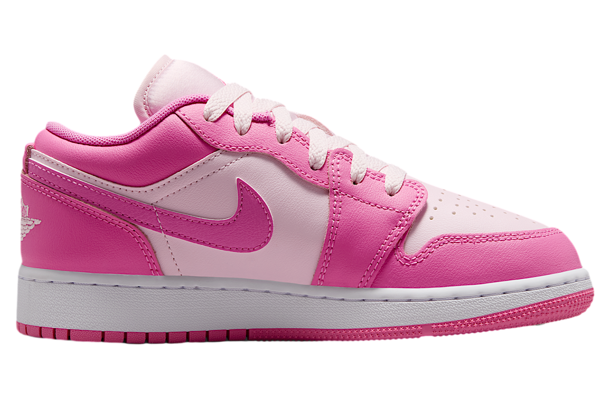 Air Jordan 1 Low GS China Rose / White