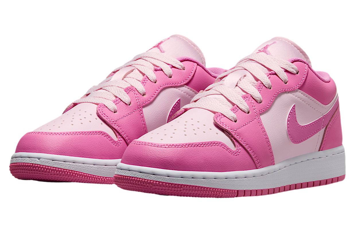 Air Jordan 1 Low GS China Rose / White