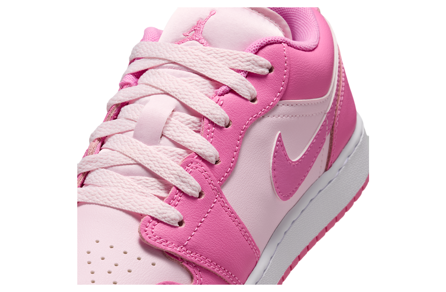 Air Jordan 1 Low GS China Rose / White