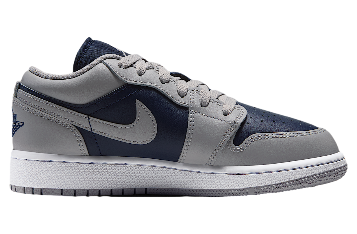 Air Jordan 1 Low GS Tech Grey / White