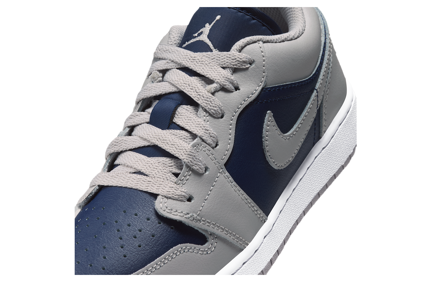 Air Jordan 1 Low GS Tech Grey / White